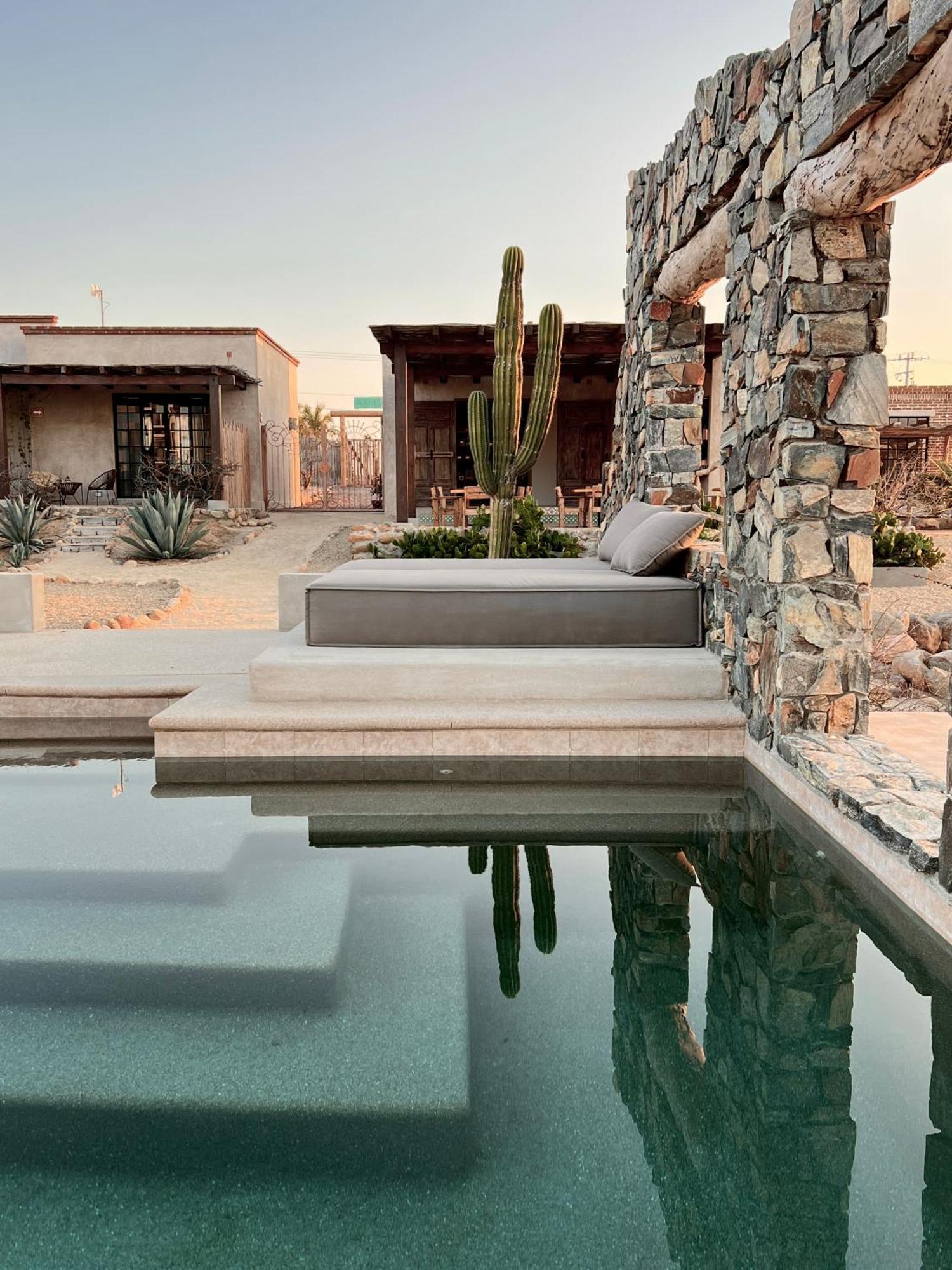 Hotel Desierto Azul Todos Santos Exterior foto